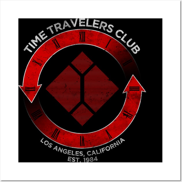 Time Travelers Club (Skynet) Wall Art by alecxps